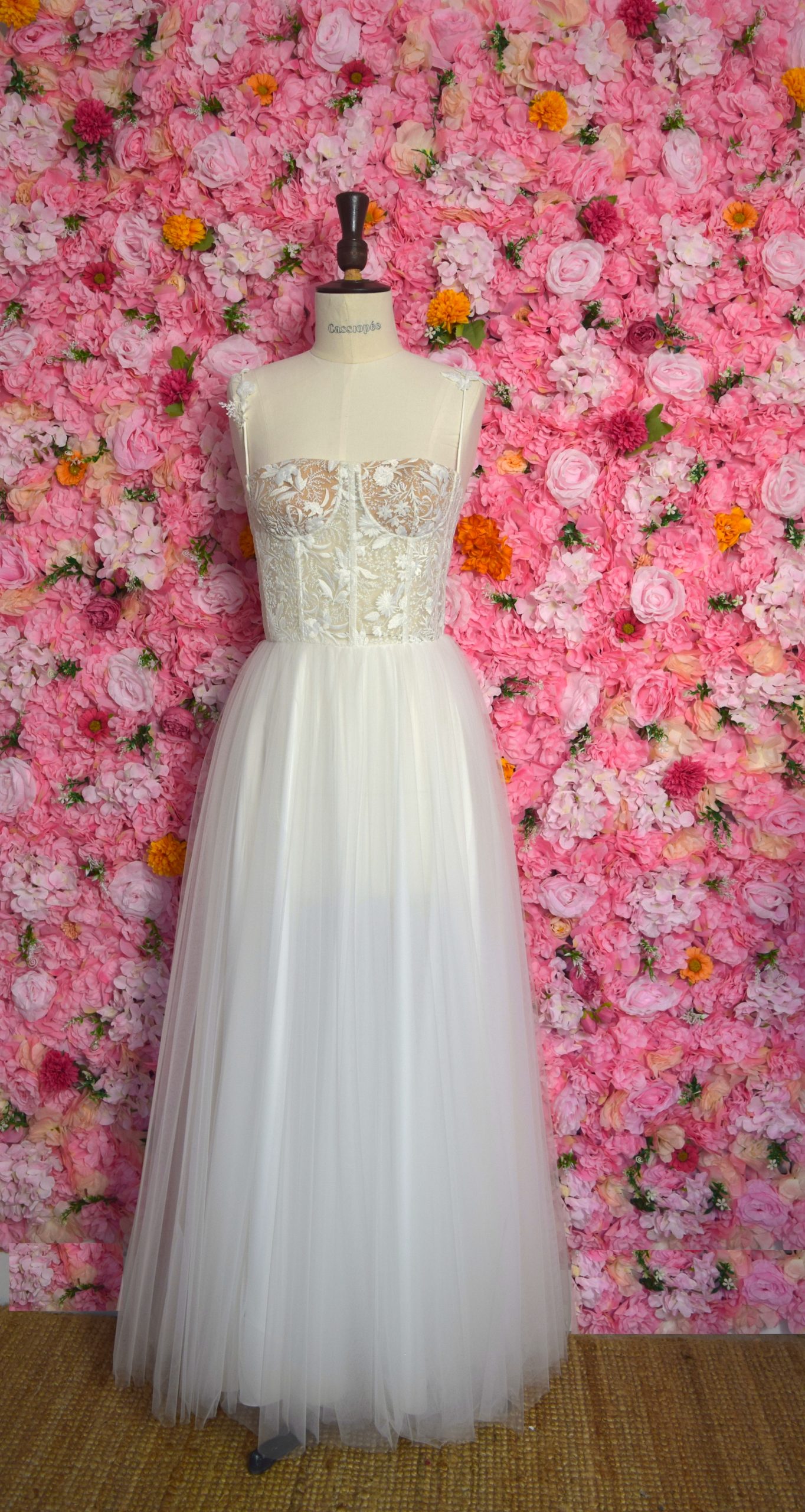 Robe de mariée bustier Margot – vue 1