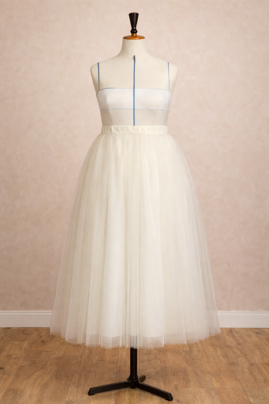 Jupon beige – vue 1