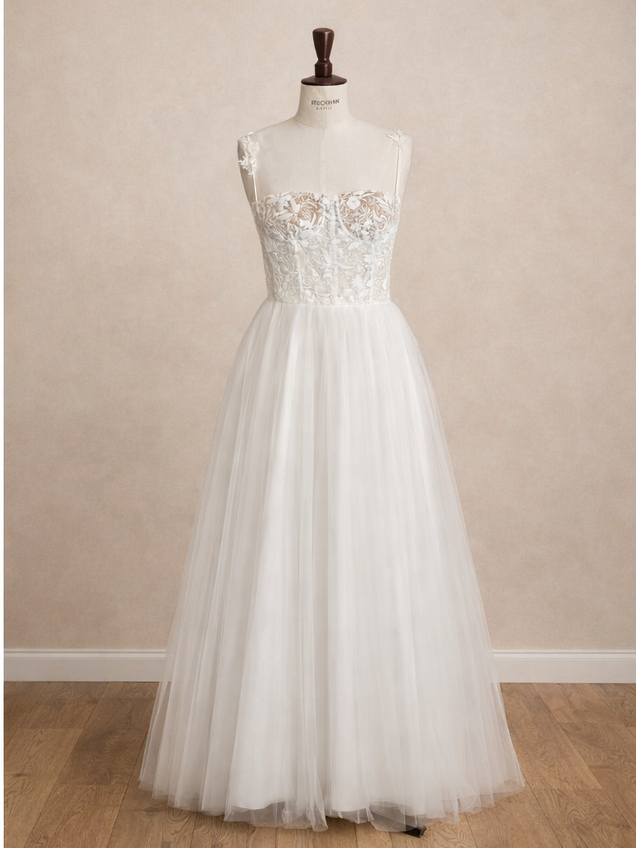 Robe de mariée bustier Margot – vue 1