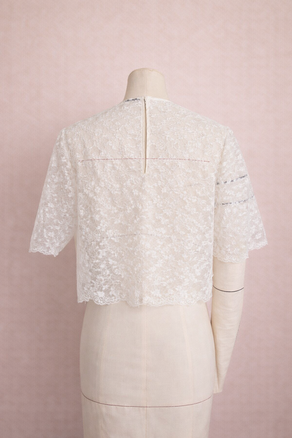 Haut brodé Sarah – vue 1